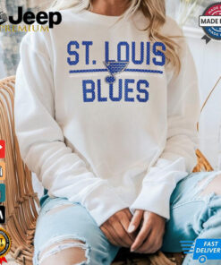 St. Louis Blues Starter Mesh Look Team Name Logo Pullover shirt