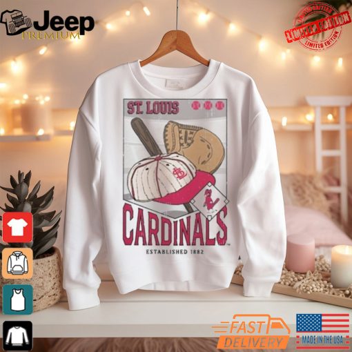 St. Louis Cardinals Levelwear Uphill Cooperstown Collection Core Logo Shirt