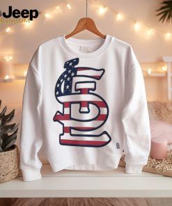 St. Louis Cardinals Logo 4th Of July Flag Shirt