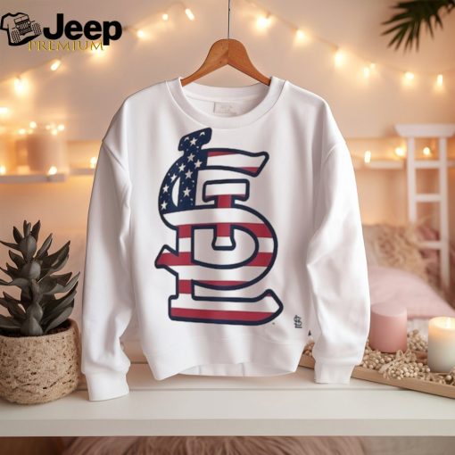 St. Louis Cardinals Logo 4th Of July Flag Shirt