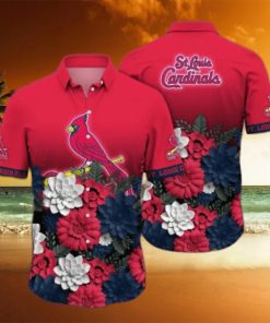 St. Louis Cardinals MLB Flower Hawaii Shirt And Tshirt For Fans