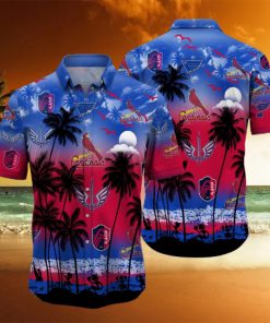 St.Louis Sports Palm Tree Hawaiian Shirt