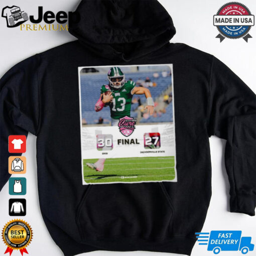 StaffDNA Cure Bowl 2024 Ohio Bobcats 30–27 Win Poster Unisex T Shirt