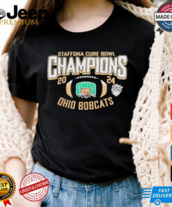Staffdna Cure Bowl Champions 2024 Ohio Bobcats shirt