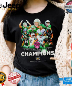 Staffdna Cure Bowl Champions Ohio Bobcats football players shirt