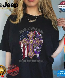 Stand For The Flag Kneel For The Cross Minnesota Vikings Shirt