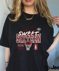 Stanford Cardinal 2024 NCAA Women’s Basketball Tournament March Madness Sweet 16 Fast Break T Shirt