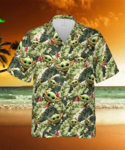 Star Wars Baby Yoda Forest Tropical Aloha Hawaiian Shirt Gifts For Men And Women Hawaiian Shirt