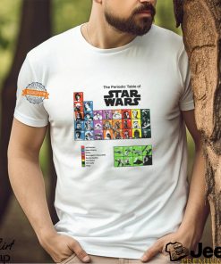 Star Wars Periodic Table White T Shirt