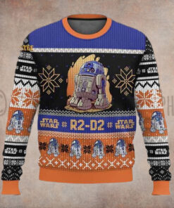 Star Wars R2D2 Christmas Holiday Ugly Sweater