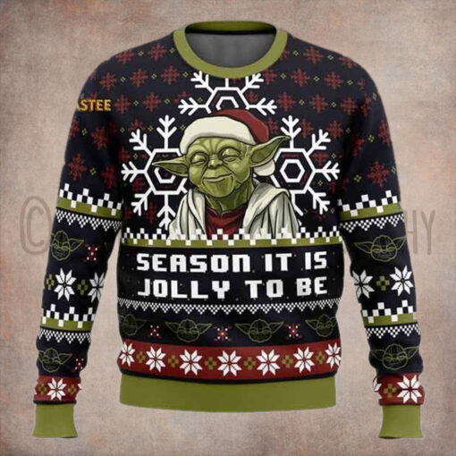 Star Wars Season It Is Jolly To Be Ugly Christmas Sweater