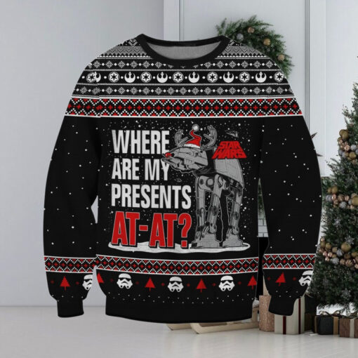 Star Wars Where Presents Ugly Sweater