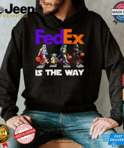 Star Wars characters FedEx is the way Halloween shirt