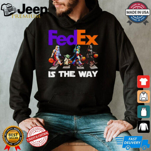 Star Wars characters FedEx is the way Halloween shirt