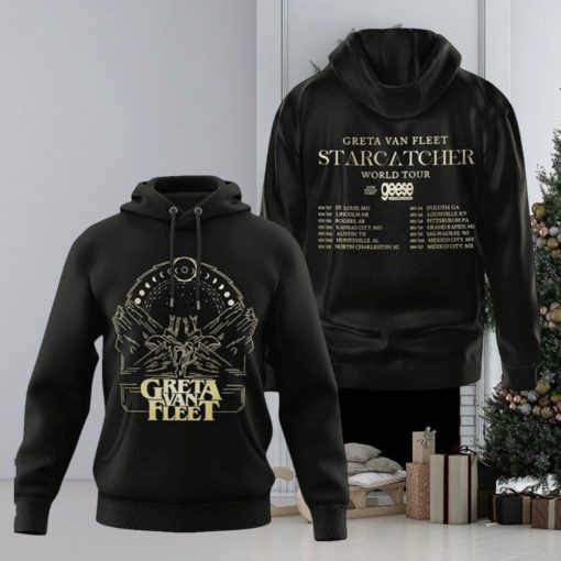 Starcatcher World Tour Greta Van Fleet 3D Unisex Hoodie