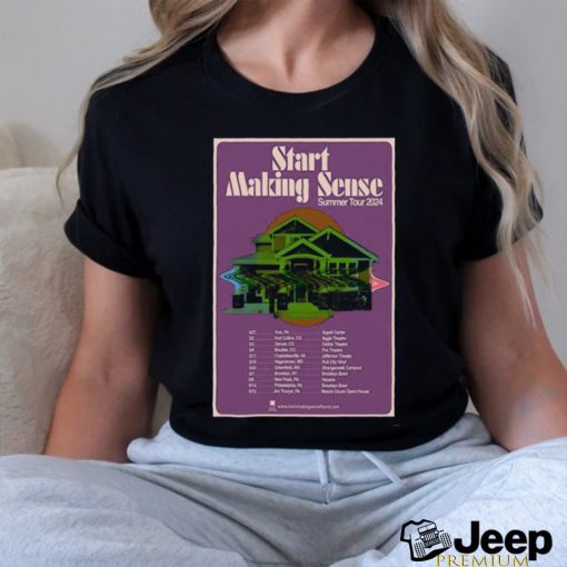 Start Making Sense Summer Tour 2024 Poster shirt