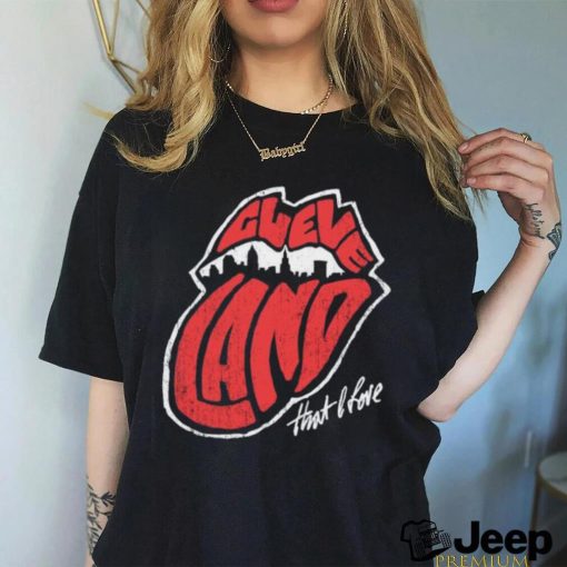 Start me up Cleveland tongue that I love shirt