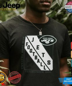 Starter Green New York Jets Shield T Shirt