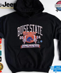 State Broncos 2024 CFP Vrbo Fiesta Bowl Cactus Clash Hoodie t shirt