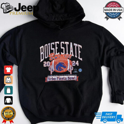 State Broncos 2024 CFP Vrbo Fiesta Bowl Cactus Clash Hoodie t shirt