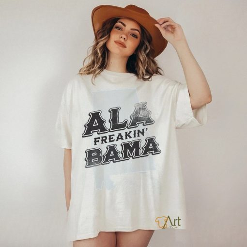 State Life Women’s Alabama Freakin Short Sleeve Graphic T shirt