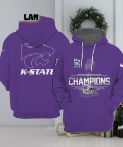 State Wildcats 2024 Pop Tarts Bowl Champions Hoodie