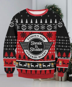 Steak N Shake Ugly Sweater