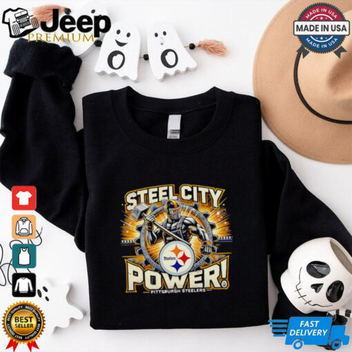 Steel city power Pittsburgh Steelers Unisex 2D  shirt