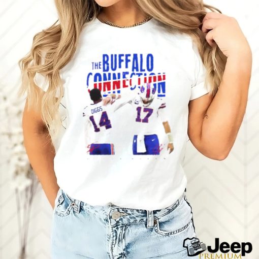 Stefon Diggs x Josh Allen Celebration The Buffalo Connection Signature T Shirt