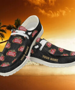 Stella Artois Custom Name Hey Dude Shoes