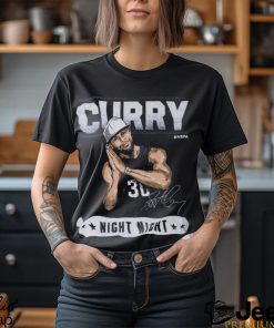 Steph Curry Golden State Night Night WHT SHIRT