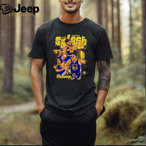 Steph Curry Klay Thompson Golden State Warriors Splash it’s raining 3’s shirt