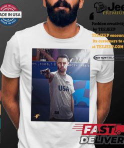 Stephen Curry Olympic Shooters Shoot 2024 T shirts