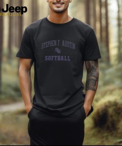 Stephen F Austin Lumberjacks Arch Softball Performance T Shirt