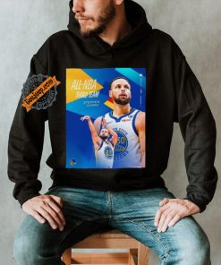 Stephen curry of golden state warriors has been selected to the 2023 2024 all nba third team shirt