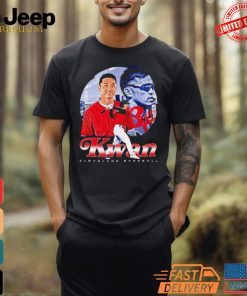 Steven Kwan 38 Cleveland Guardians Baseball Retro Shirt