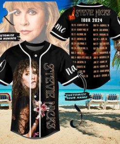 Stevie Nicks Tour 2024 Custom Baseball Jersey