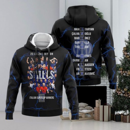 Still Us Italian Supercup Winners Inter Milan January 22, 2024 Riyadh Hoodie