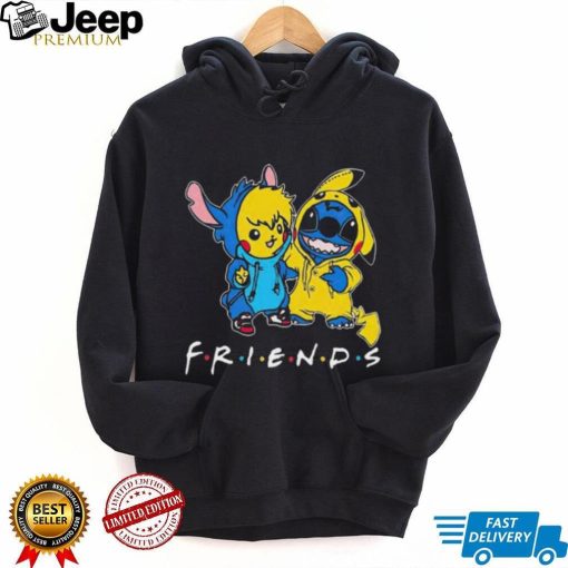 Stitch And Pokemon Pikachu Best Friends For Life Disney Fan shirt