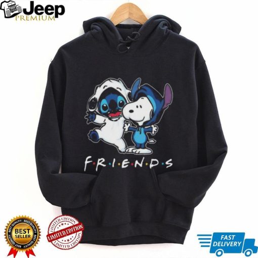 Stitch And Snoopy Peanuts Friends For Life Disney Fan T Shirt