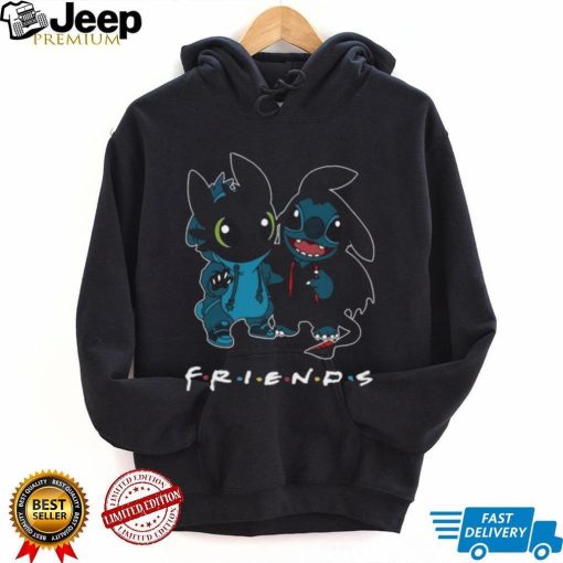 Stitch And Toothless How To Train Your Dragon Best Friends For Life Disney Fan shirt