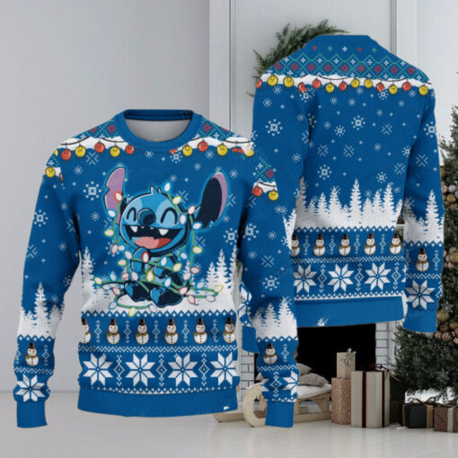 Stitch Funny Christmas Ugly Sweater