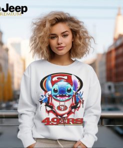 Stitch Inside San Francisco 49ers Logo 2024 T shirt