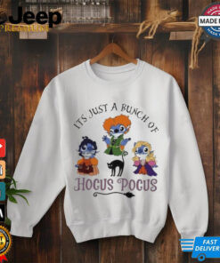 Stitch It’s Just A Bunch Of Hocus Pocus Halloween 2024 Shirt