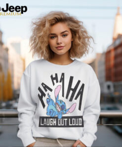 Stitch Laugh Out Loud Graphic Classic T Shirt