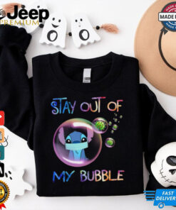 Stitch Mask & Virus T Shirt – Stay Out of My Bubble