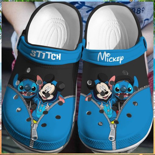 Stitch Mickey Crocs 3D