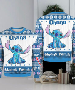 Stitch Ohana Means Family Ugly Sweater