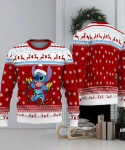 Stitch Smile Christmas Ugly Sweater