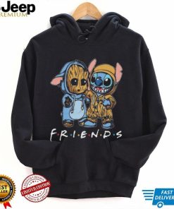 Stitch and groot marvel friends for life disney fan 2024 shirt